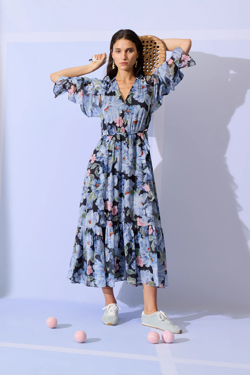 Bild 6 von Maxikleid - dark blue  blue in dark blue  blue | Oui