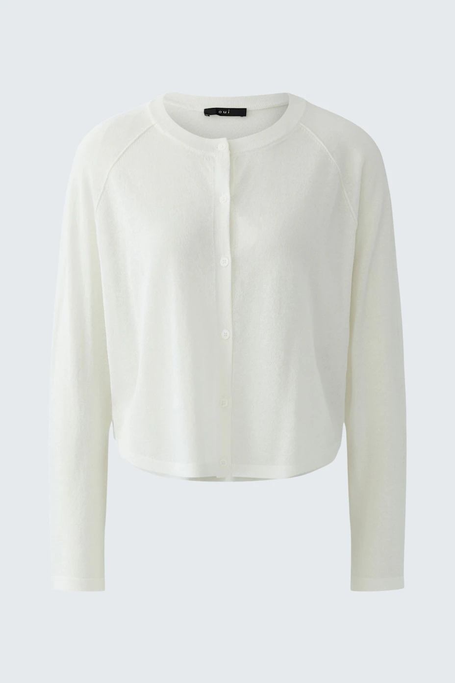 Knit jacket - cloud dancer