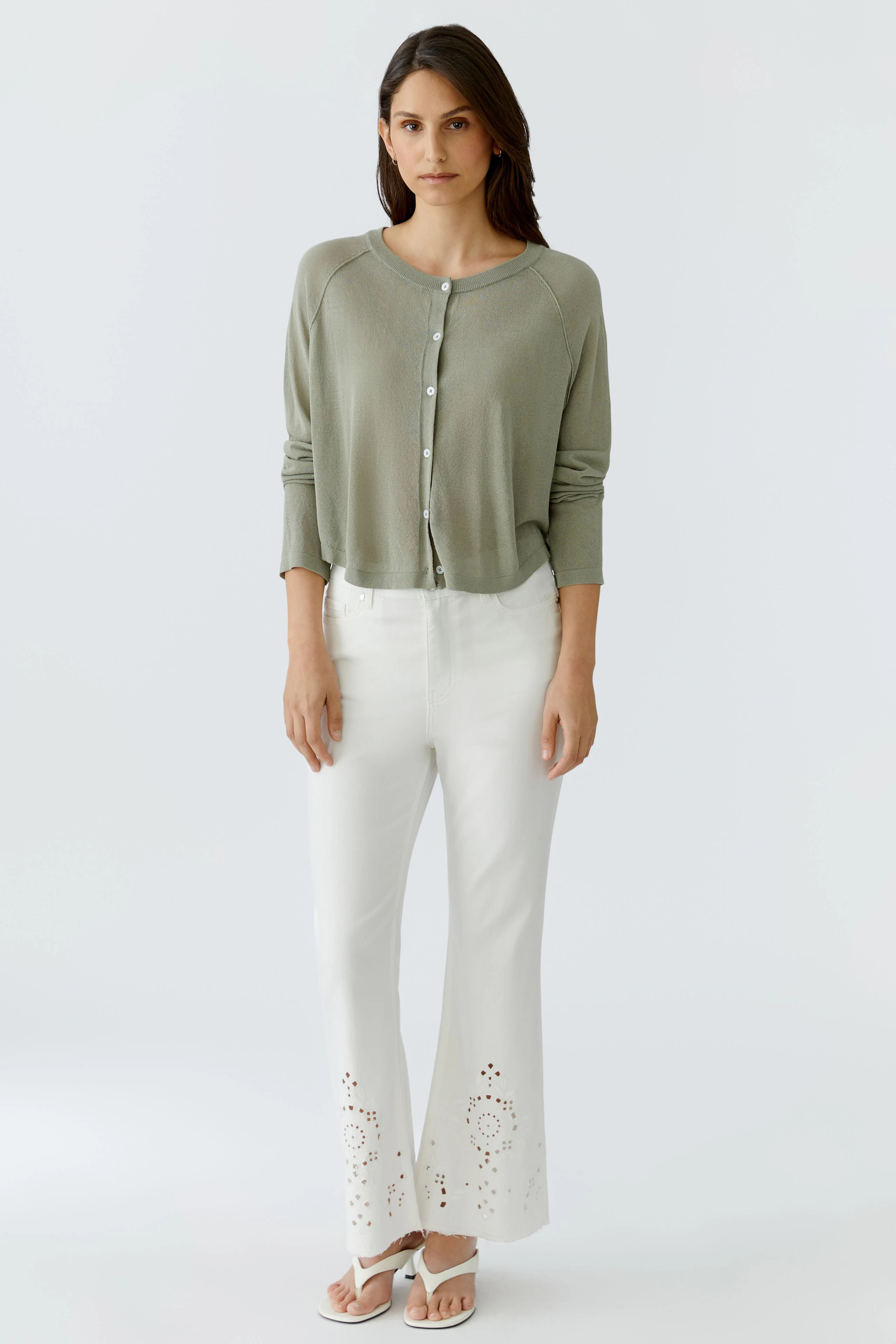 Strickjacke - seagrass