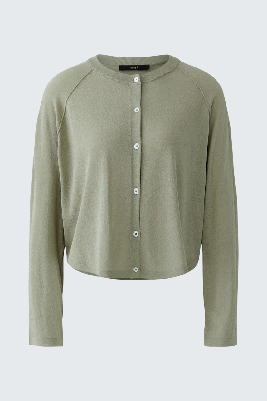 Bild 5 von Strickjacke - seagrass in seagrass | Oui