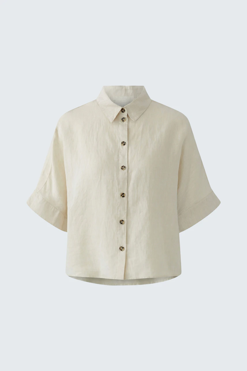 Bild 7 von Linen blouse - biscuit in biscuit | Oui