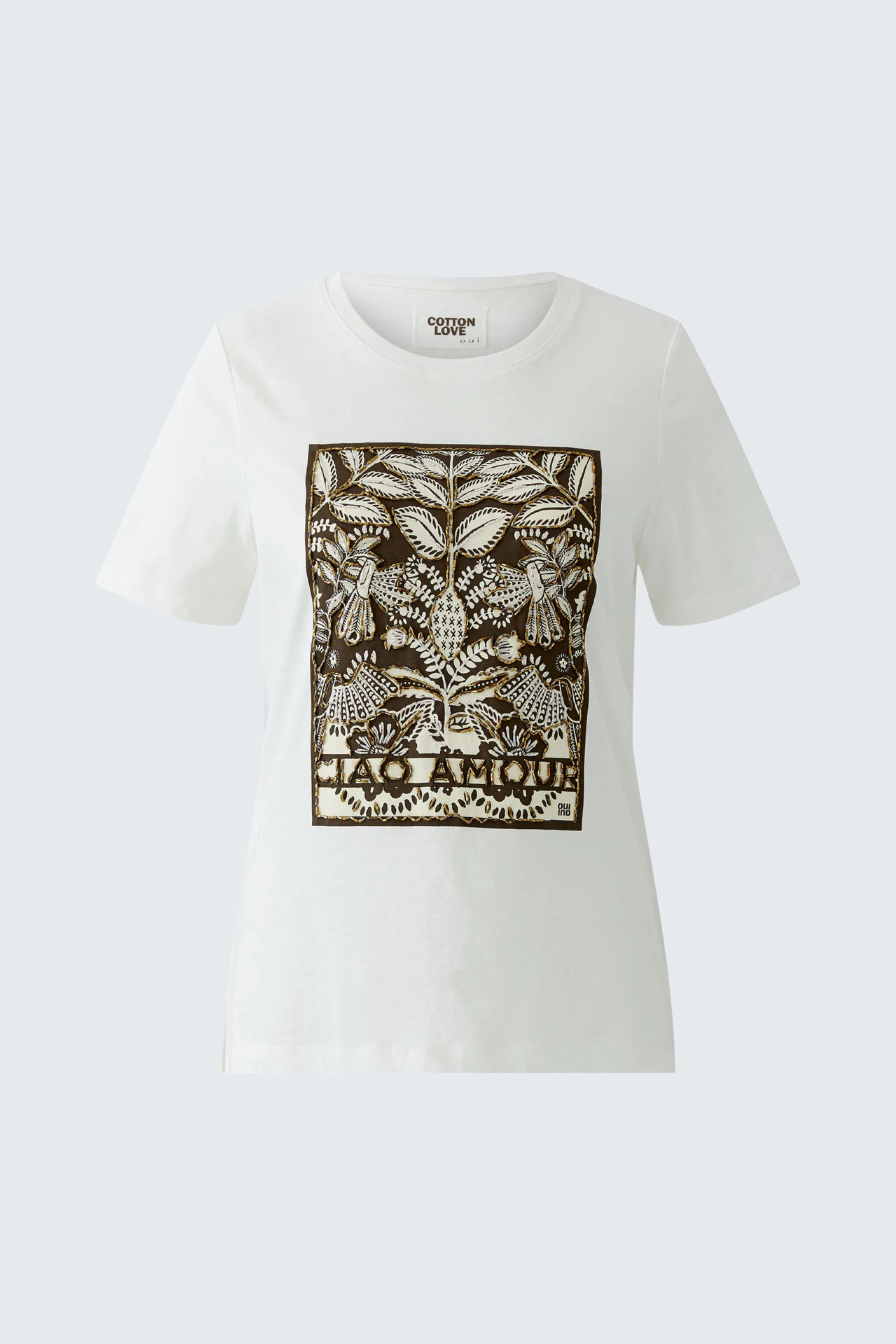 T-Shirt - cloud dancer