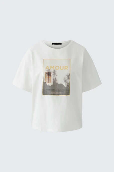 T-Shirt - cloud dancer