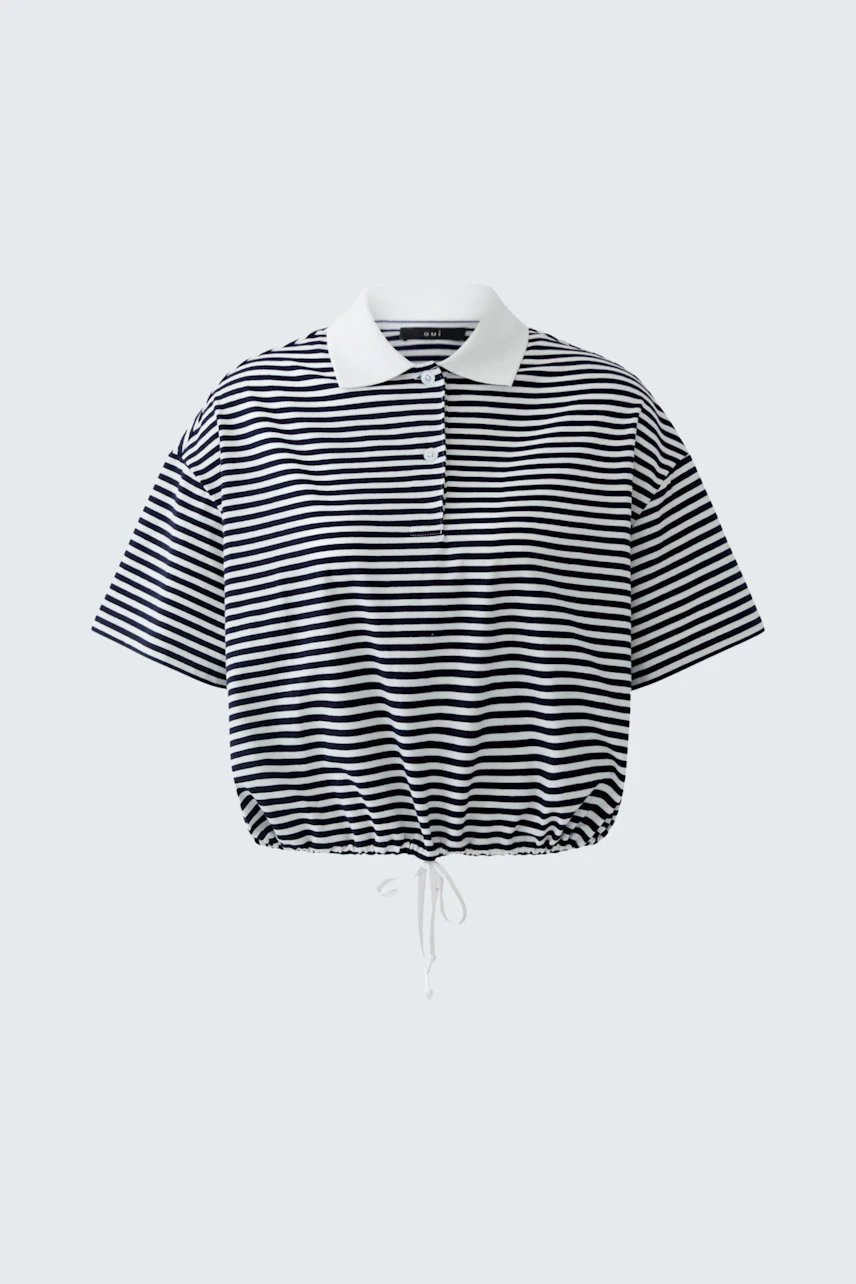 Bild 7 von Polo shirt - white blue in white blue | Oui