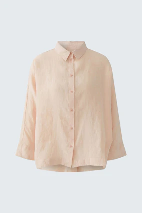 Linen blouse - peach whip