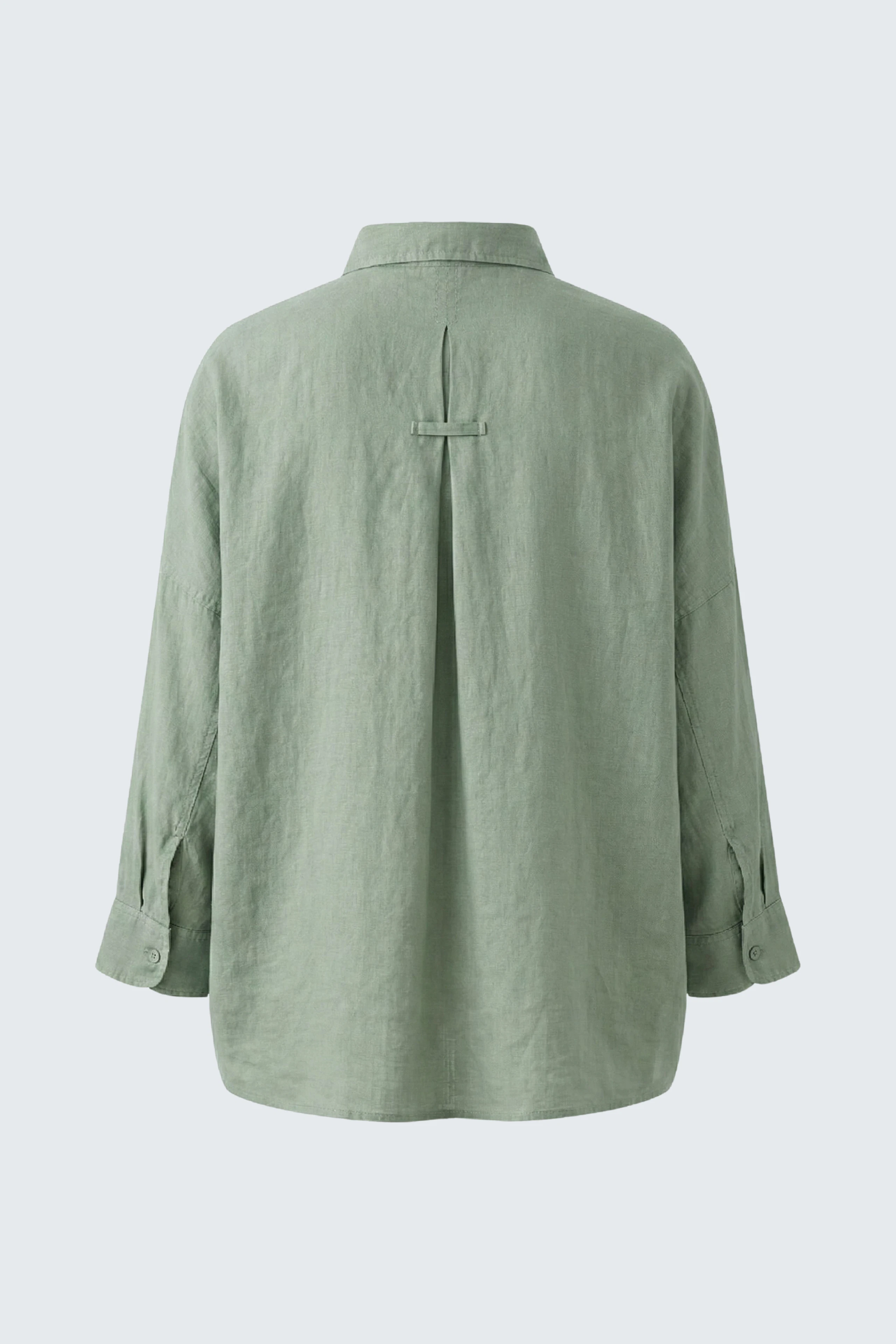 Bild 5 von Linen blouse - seagrass in seagrass | Oui