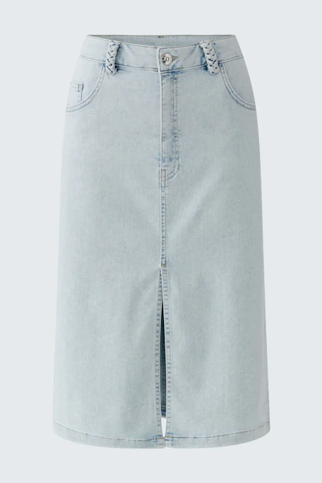 Denim skirt - lightblue denim