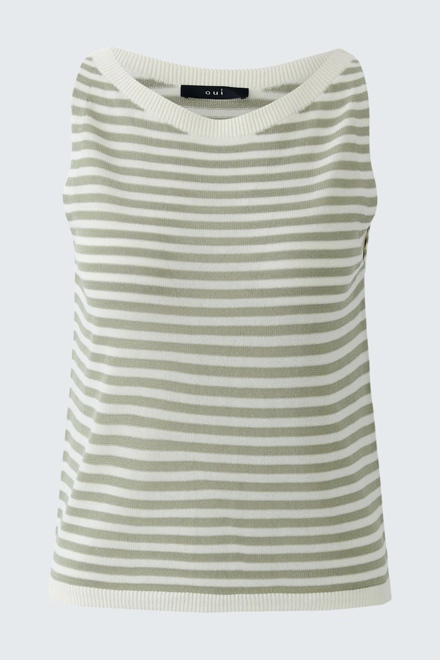 Bild 5 von Stricktop - white green in white green | Oui