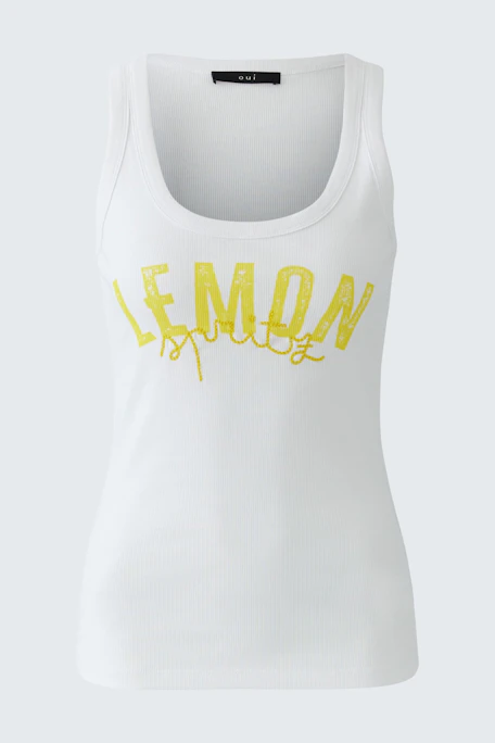 Tank top - optic white