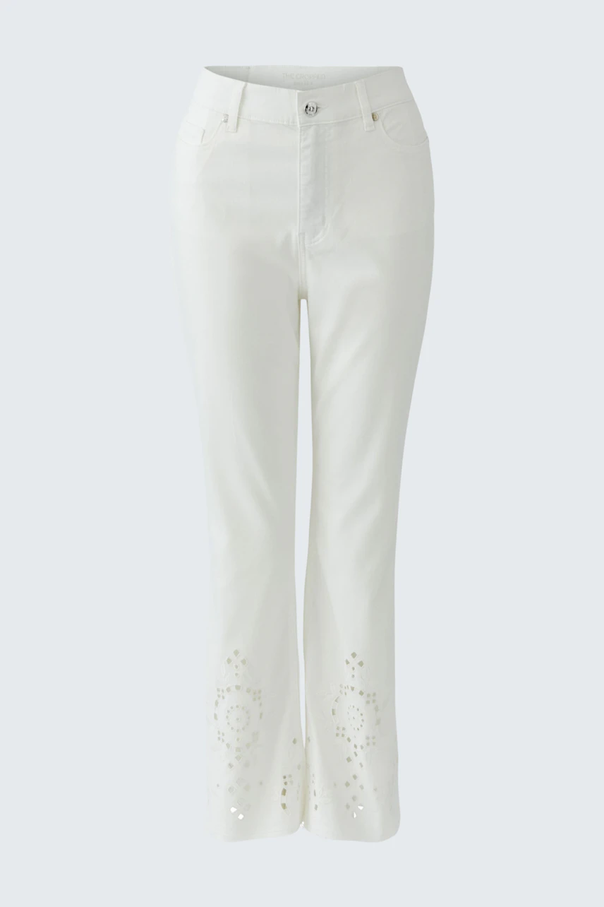 Bild 7 von Jeans THE CROPPED easy kick - optic white in optic white | Oui