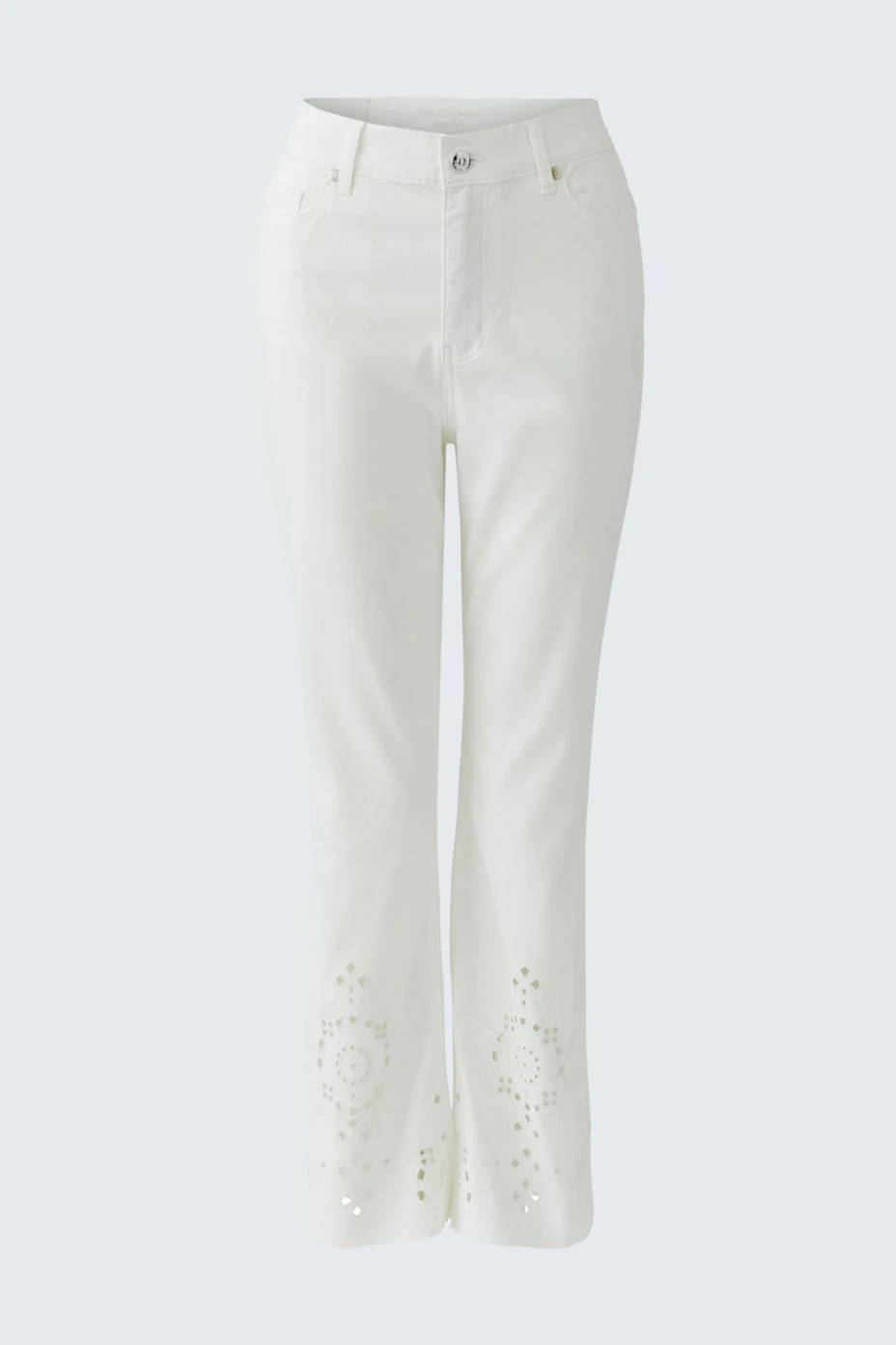Jeans THE CROPPED easy kick - optic white