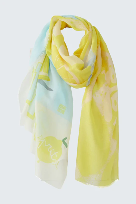 Schal - yellow green