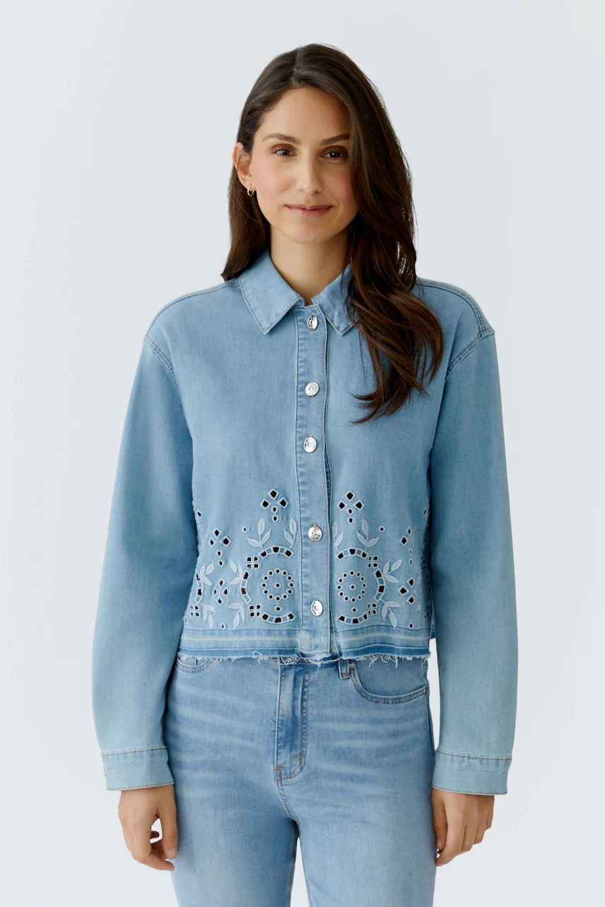 Bild 3 von Denim jacket - blue in blue | Oui