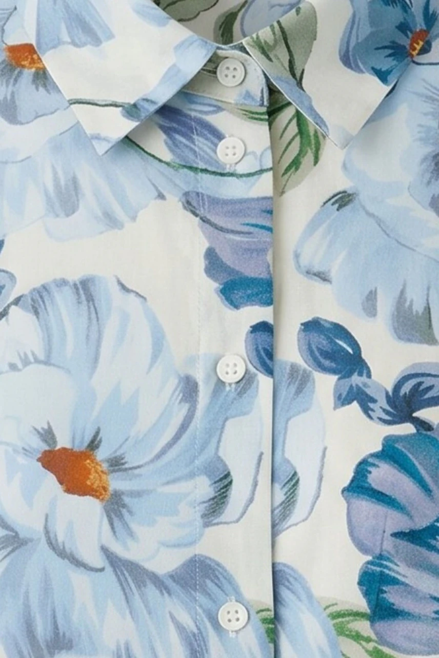 Bild 3 von Hemdbluse - blue white in blue white | Oui