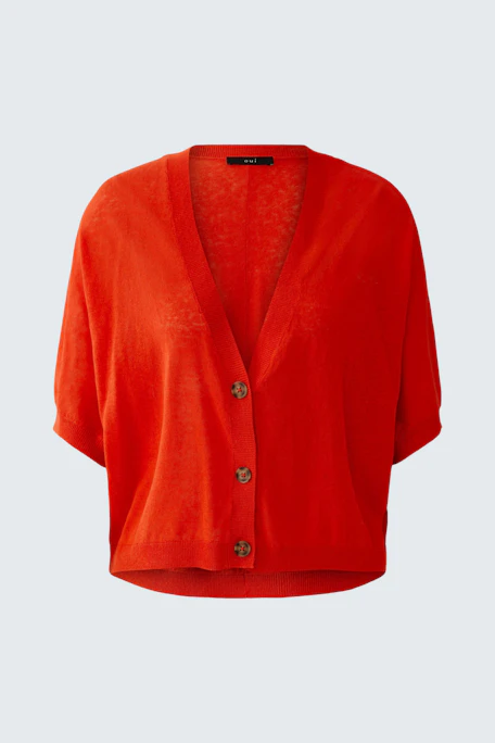 Cardigan - red alert