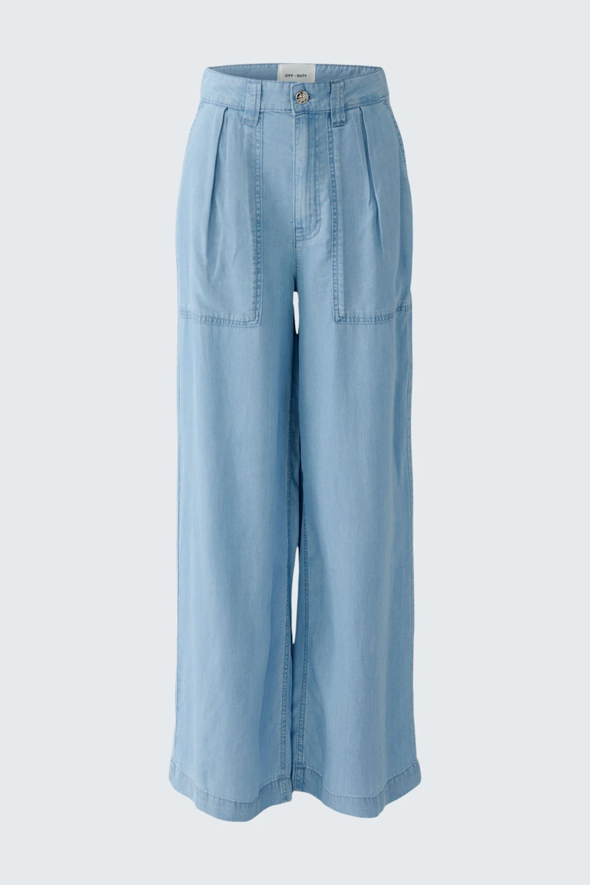 Bild 6 von Pants - light blue denim in light blue denim | Oui