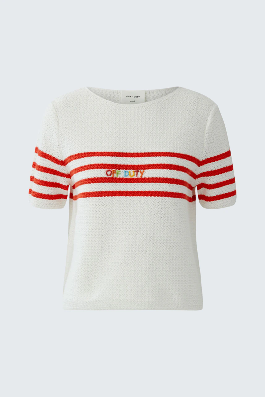 Bild 5 von pullover - white red in white red | Oui