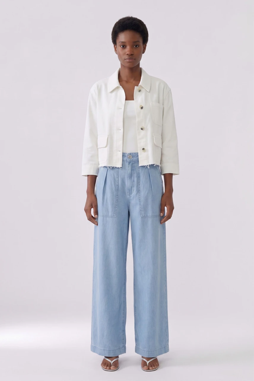 Bild 1 von Denim jacket - cloud dancer in cloud dancer | Oui