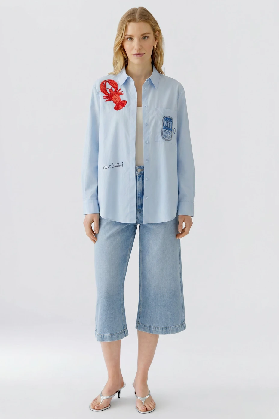 Bluse - kentucky blue