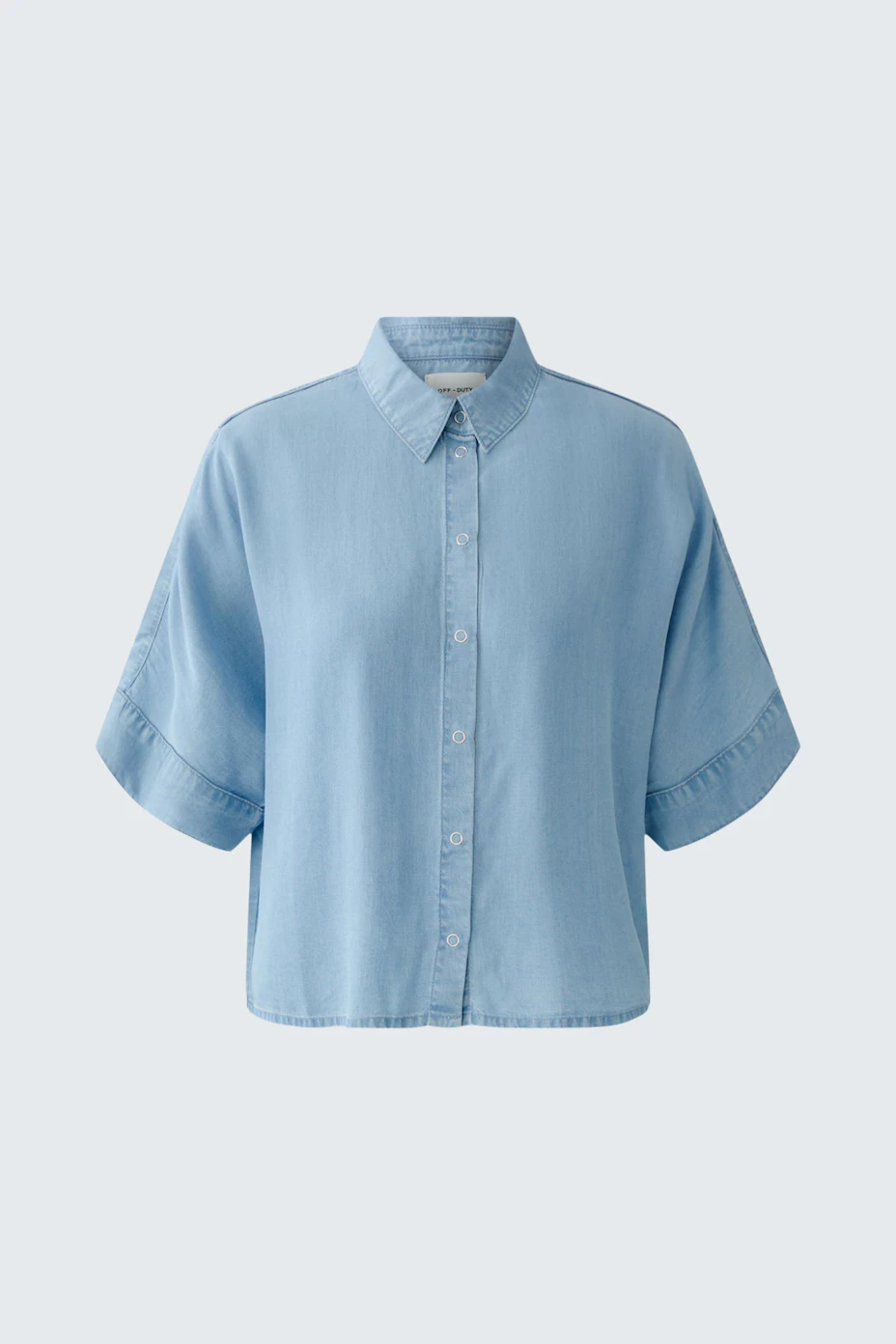 Blouse - light blue denim