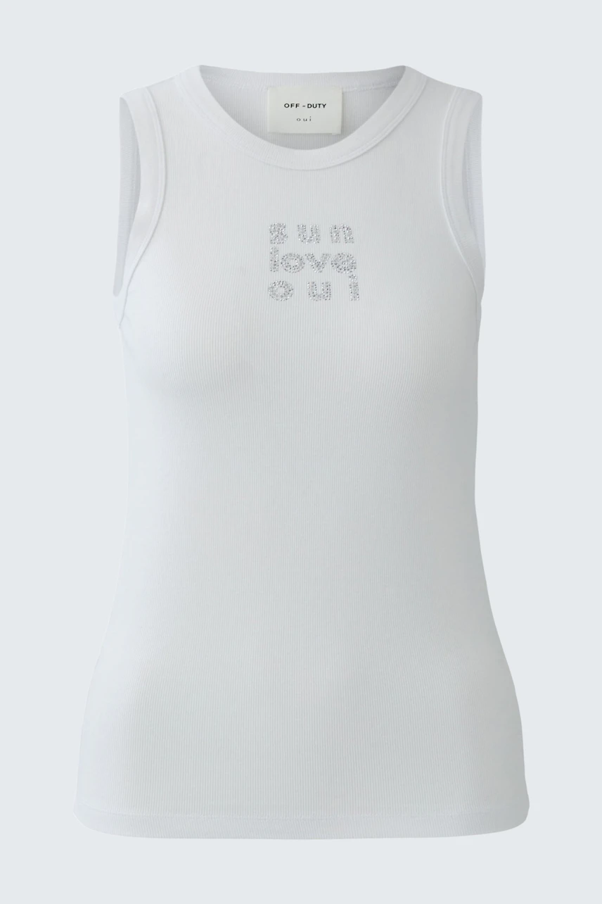 Bild 5 von Tank Top - white offwhite in white offwhite | Oui