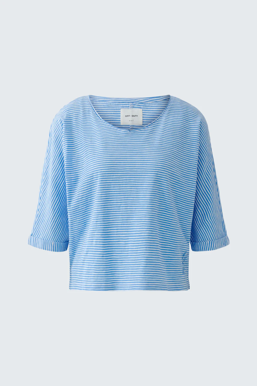 Bild 5 von T-shirt - light blue white in light blue white | Oui