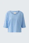 T-Shirt - light blue white