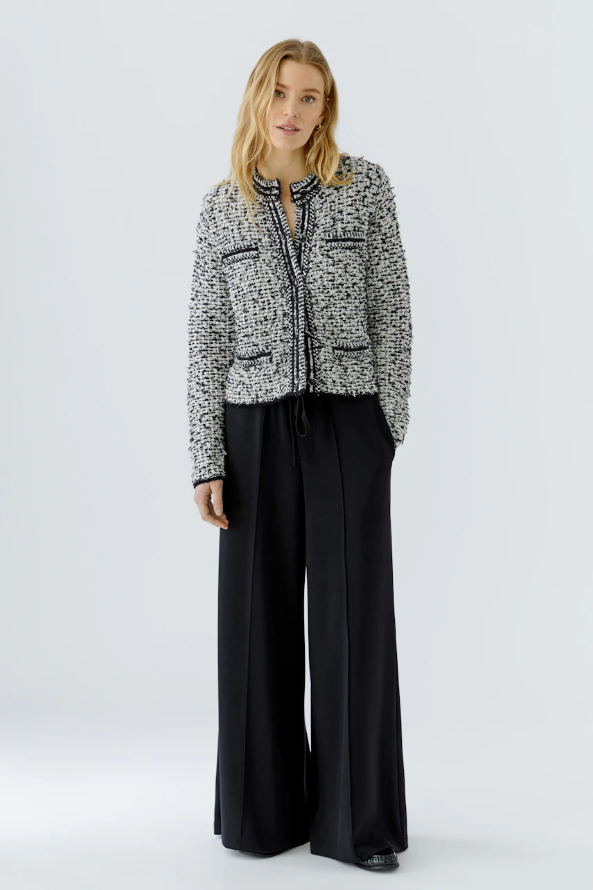 Bild 1 von Cardigan - black offwhite in black offwhite | Oui