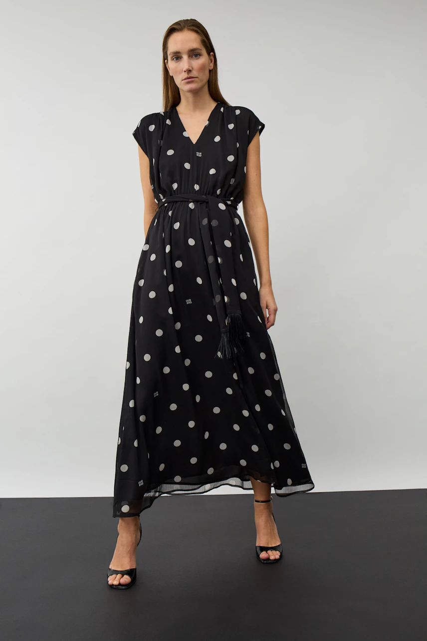 Bild 6 von Maxikleid - black offwhite in black offwhite | Oui
