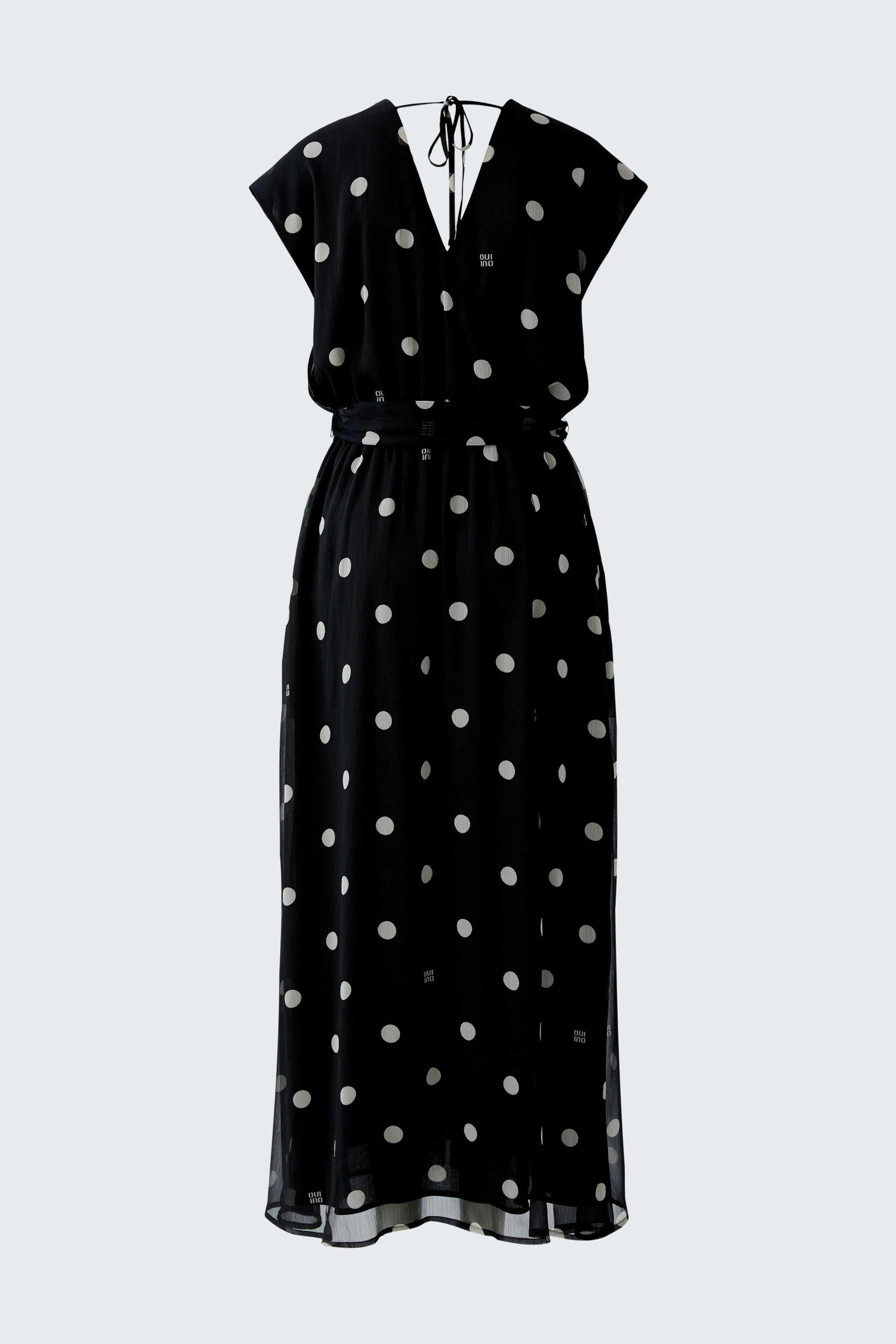 Bild 8 von Maxikleid - black offwhite in black offwhite | Oui