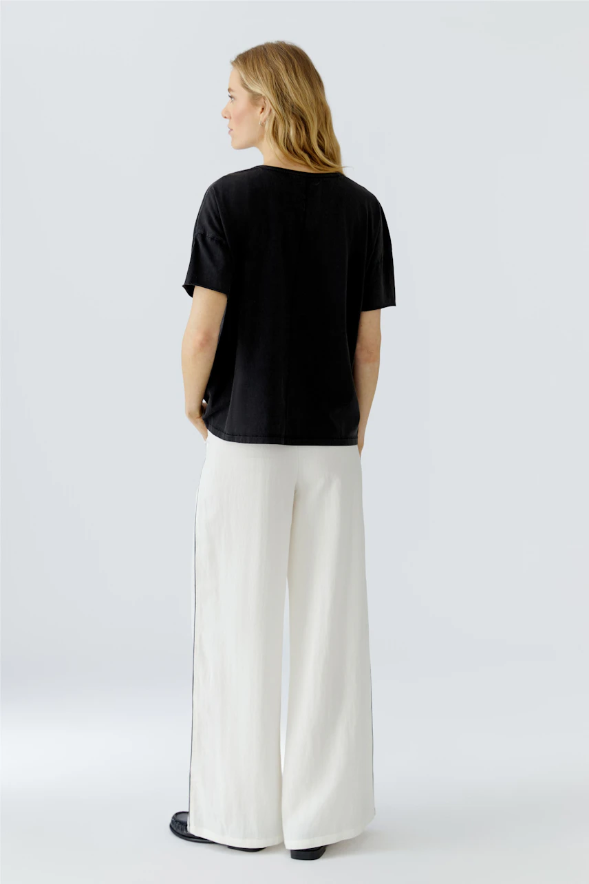 Bild 3 von T-Shirt - washed out black in washed out black | Oui