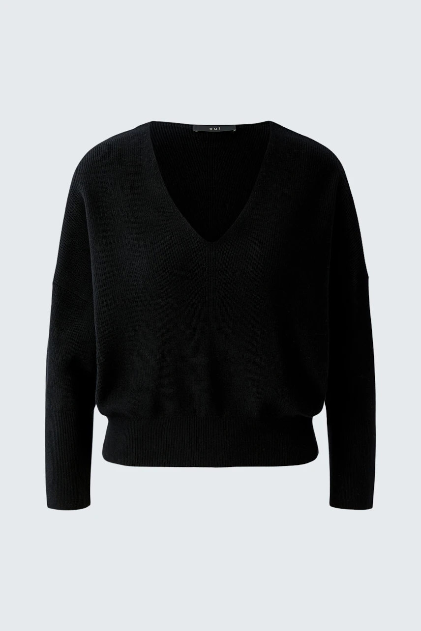 Bild 1 von pullover - black in black | Oui
