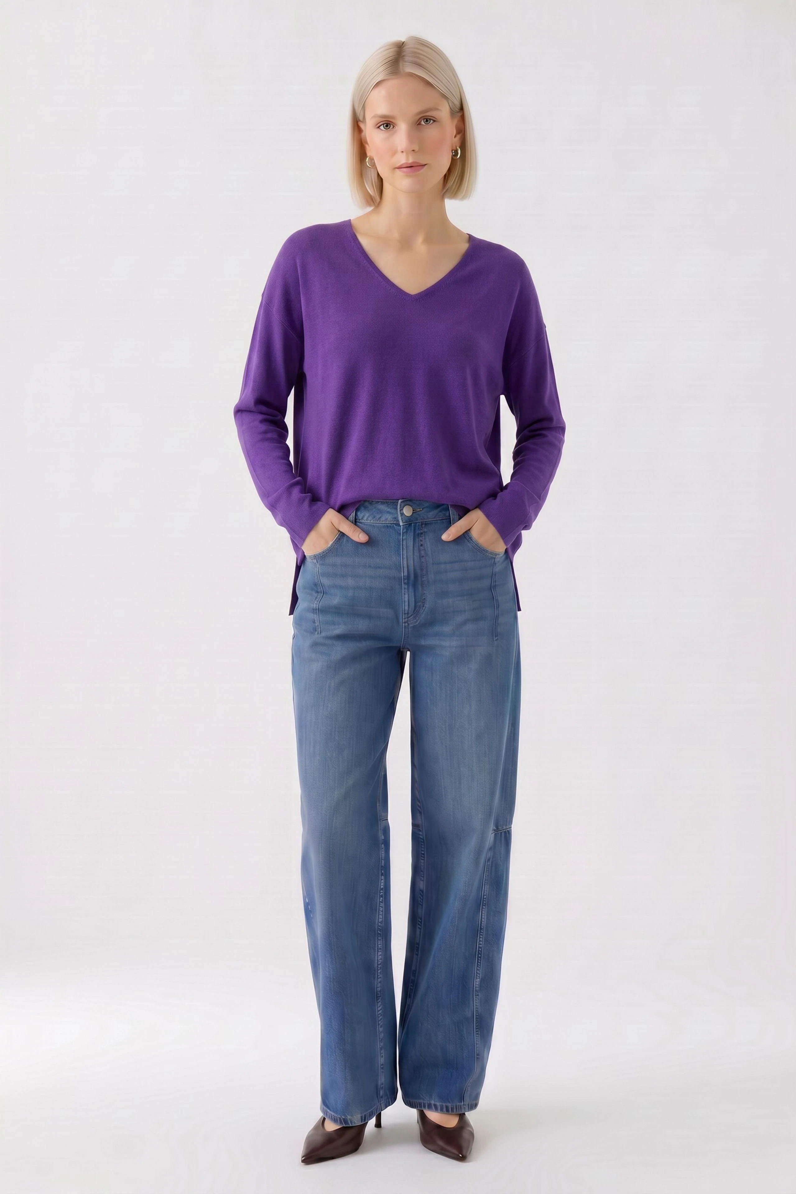 FREYJA Pullover - ultra violett