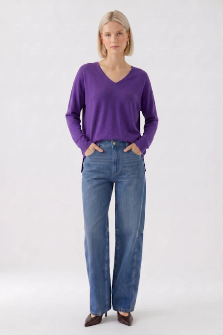 FREYJA Pullover - sepia rose