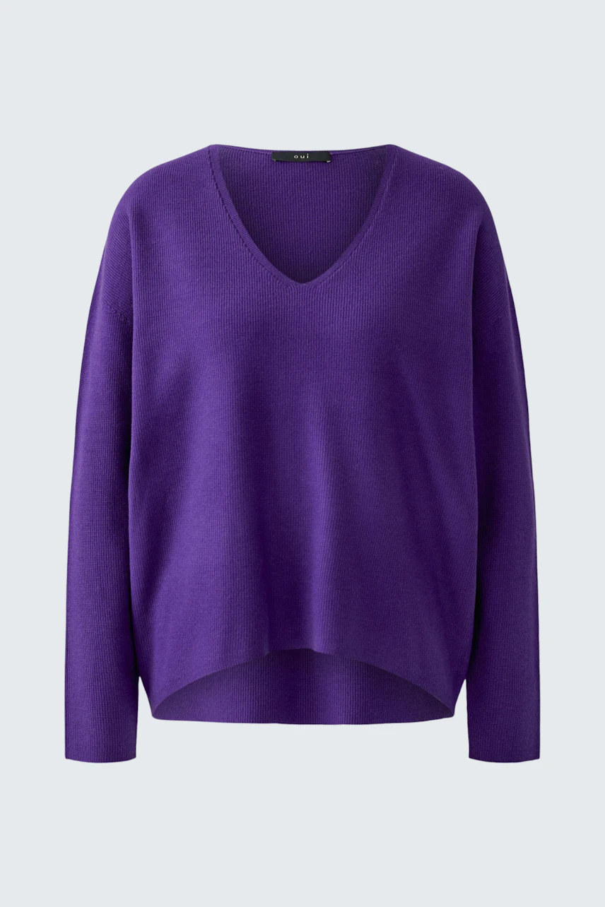 Image 5 of FREYJA Pullover - ultra violett in ultra violett | Oui