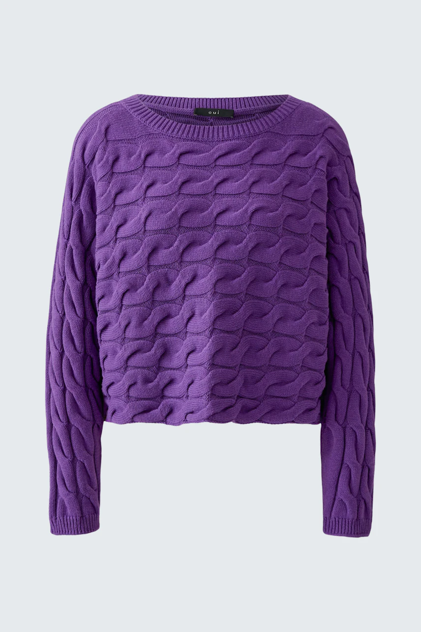 Bild 6 von SIRAH Pullover - amaranth purple in amaranth purple | Oui