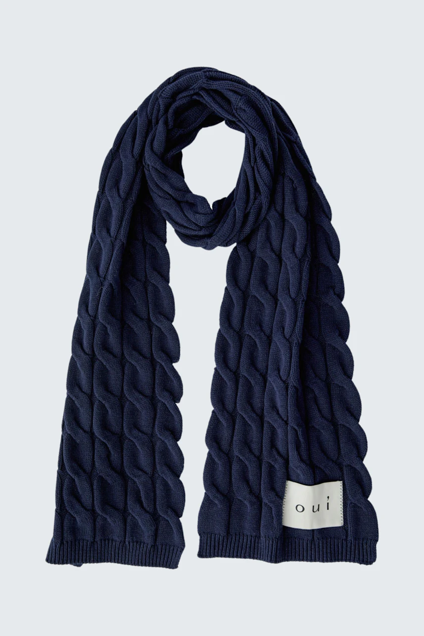 Bild 1 von Schal - darkblue in darkblue | Oui