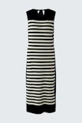 Strickkleid - black offwhite