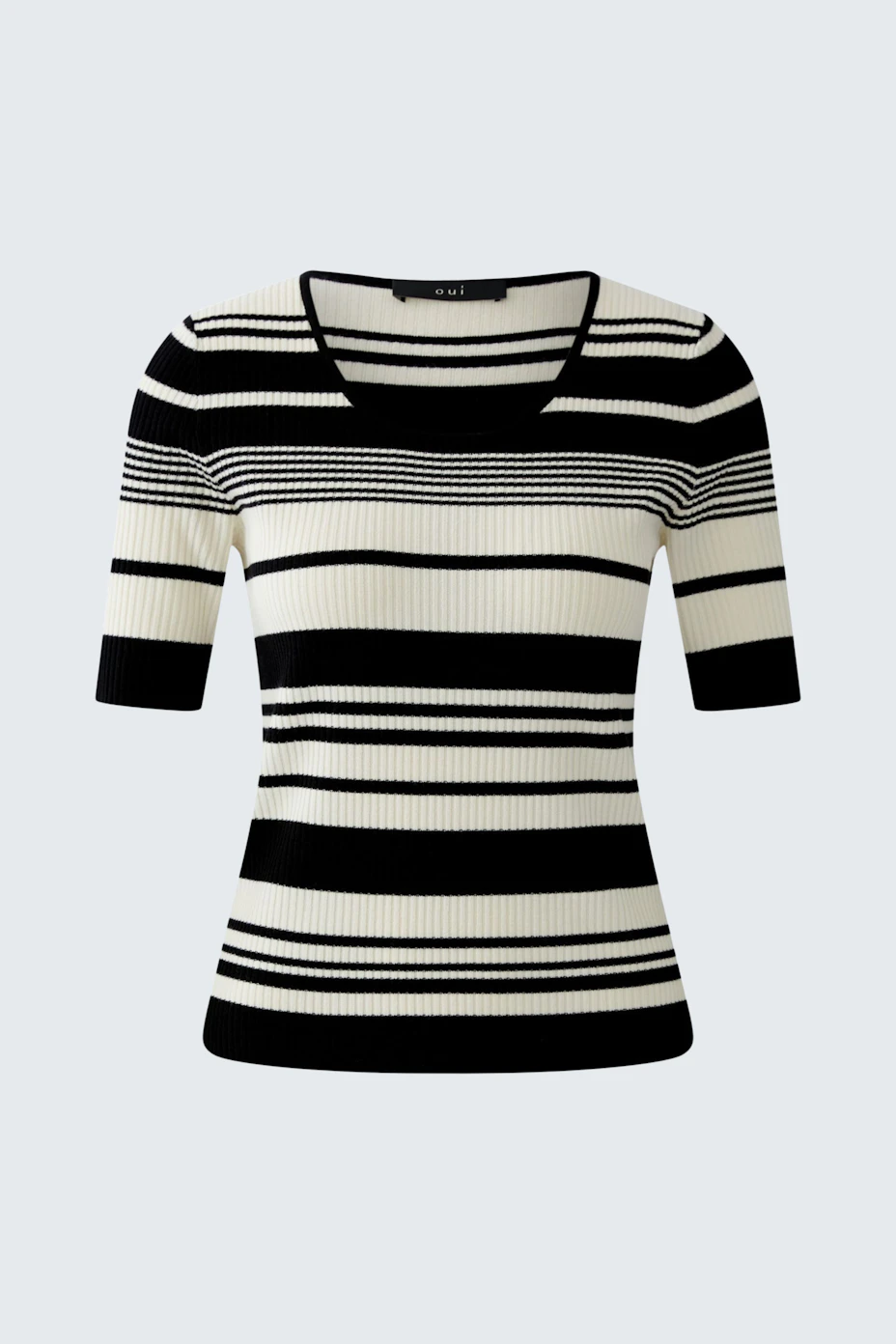 Pullover - black offwhite