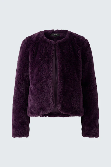 Knit jacket - brown
