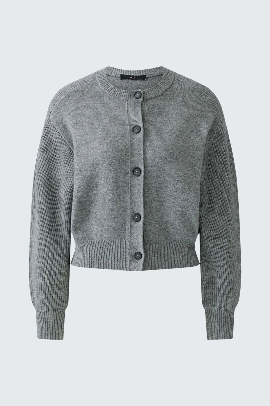 Cardigan - steel grey