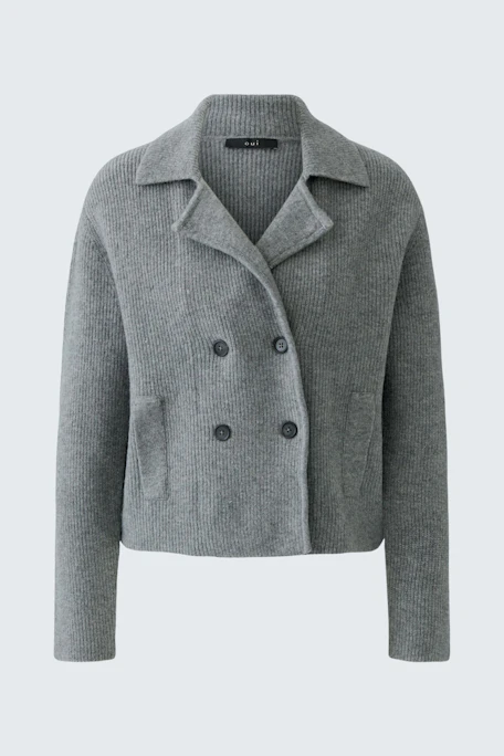 Cardigan - steel grey