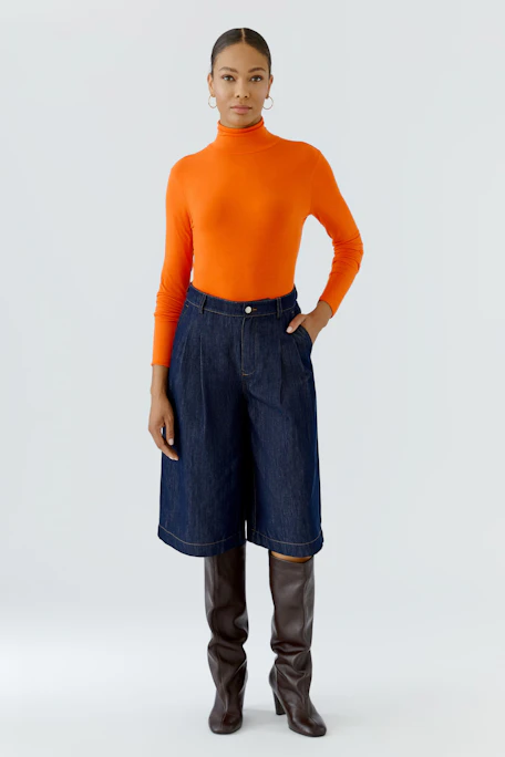 Long-sleeve shirt - gardenia