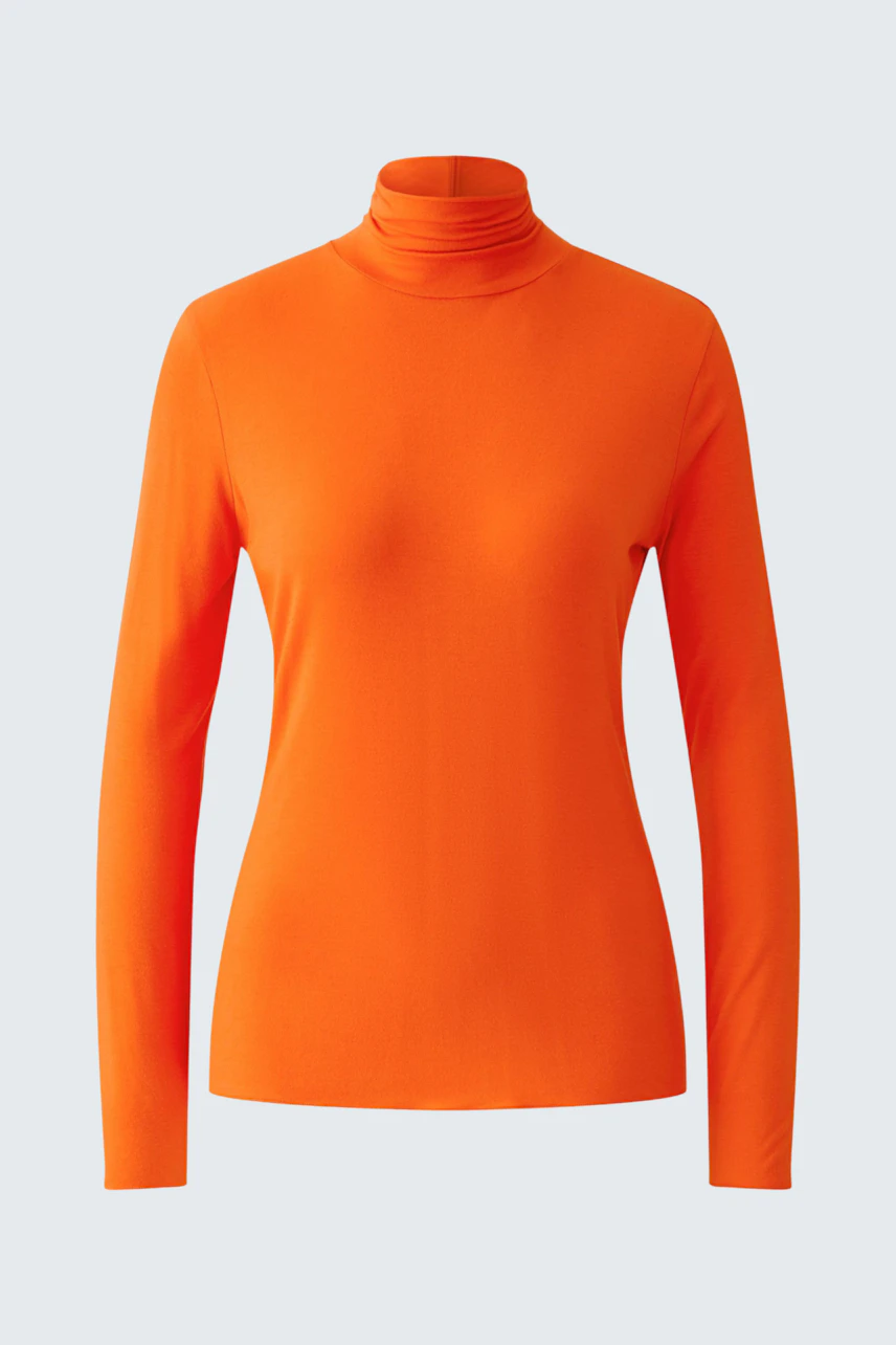 Image 6 of Long-sleeve shirt - orangeade in orangeade | Oui
