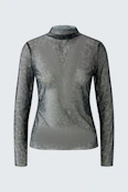 Long-sleeved shirt - darkbrown grey