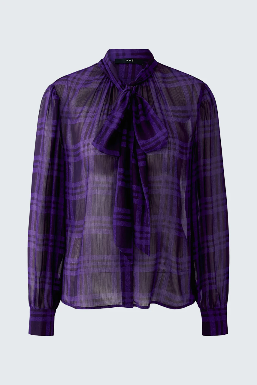Image 6 of Lace blouse - darkviolett violett in darkviolett violett | Oui