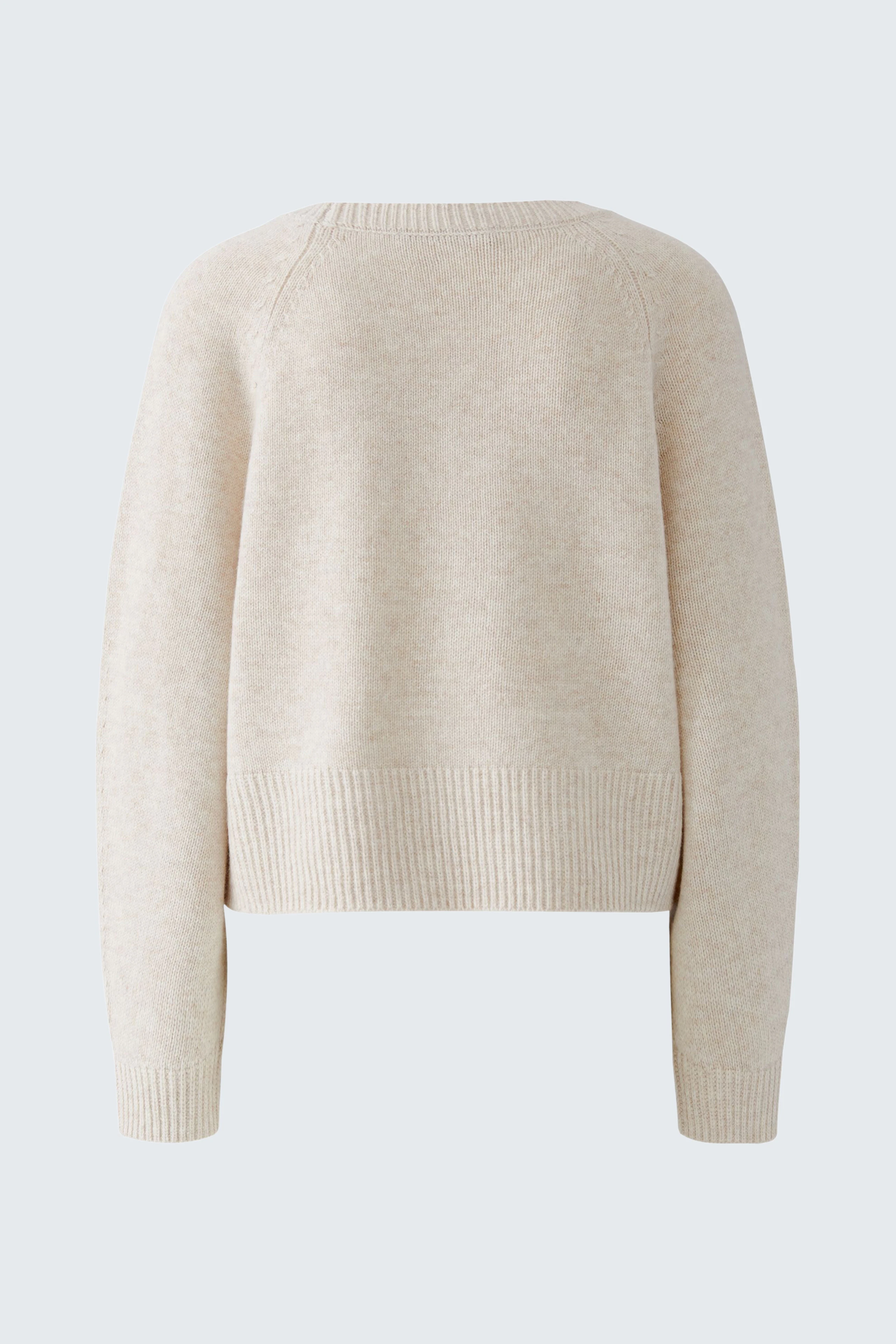 Beiger Damen-Pullover: Schlichter Strickpullover ohne Model, ideal für lässige Outfits.