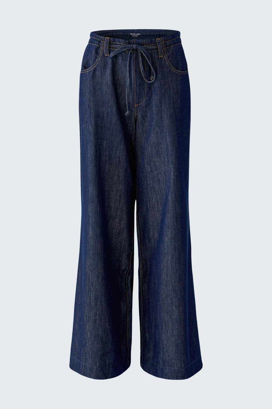 Wide leg jeans: Dark denim with a relaxed fit, perfect for casual wear.