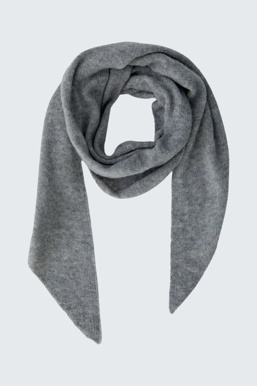 Bild 1 von Triangle scarf - steel grey in steel grey | Oui