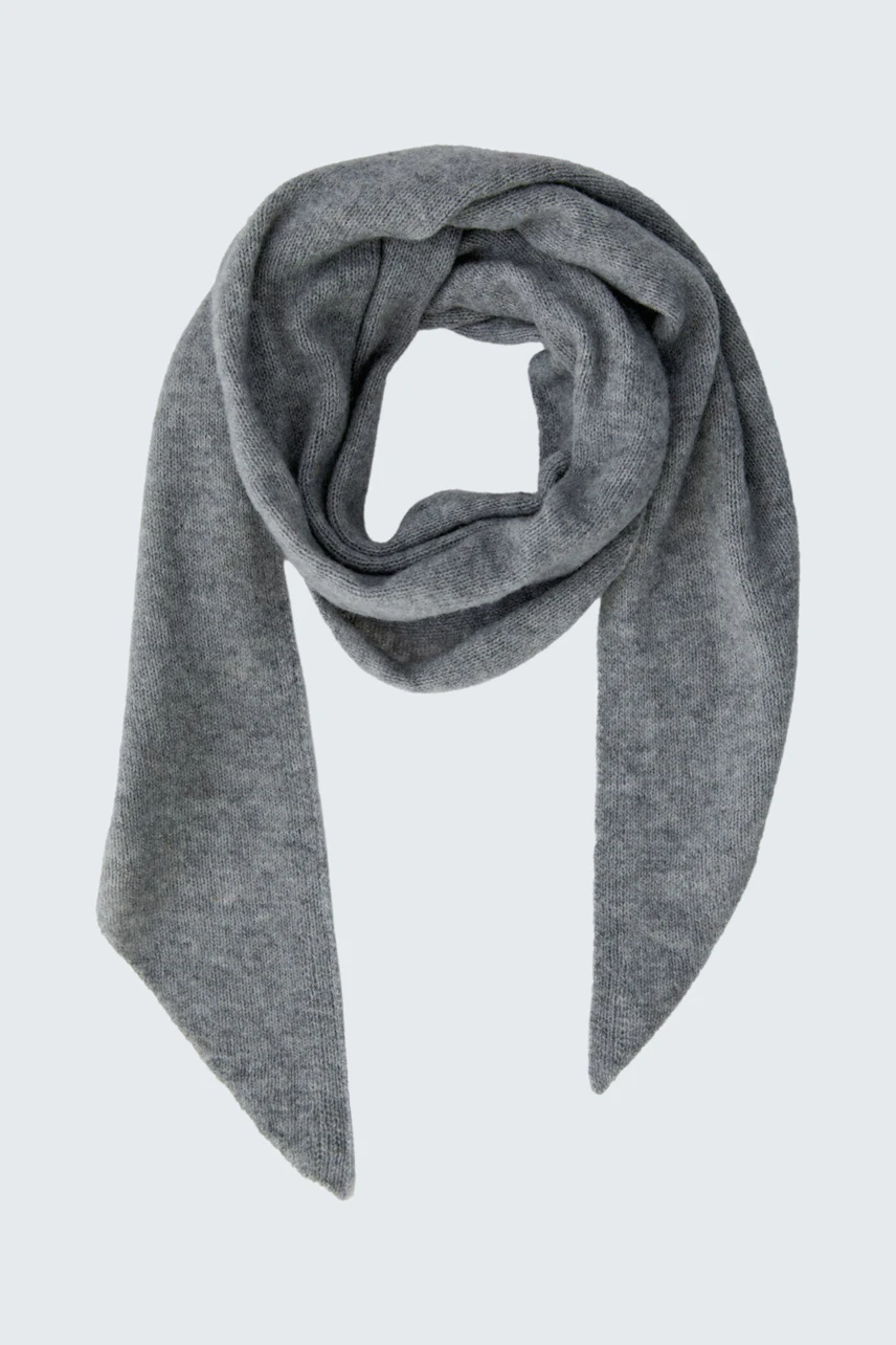 Bild 1 von Triangle scarf - steel grey in steel grey | Oui